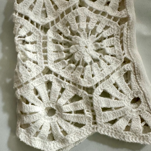 ME+EM White Crochet Swim Cover-Up - Picture 6 of 9